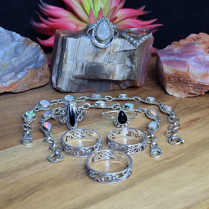 Marivel Alcala - 9 Sterling Silver Items