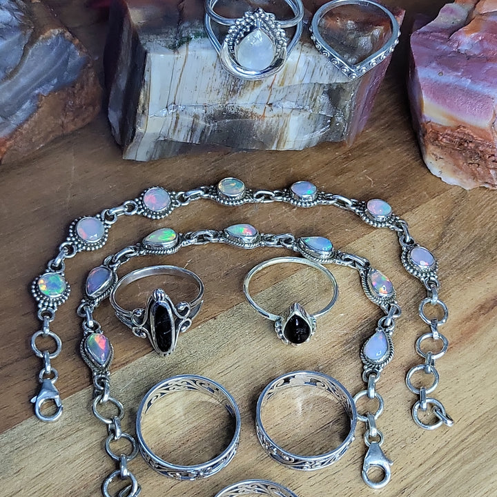 Marivel Alcala - 9 Sterling Silver Items