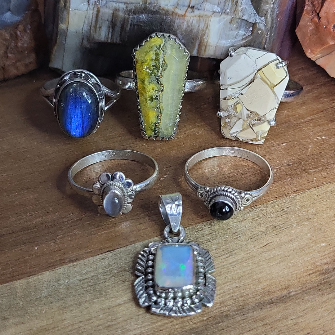 jennyfrench - 6 Sterling Silver Items