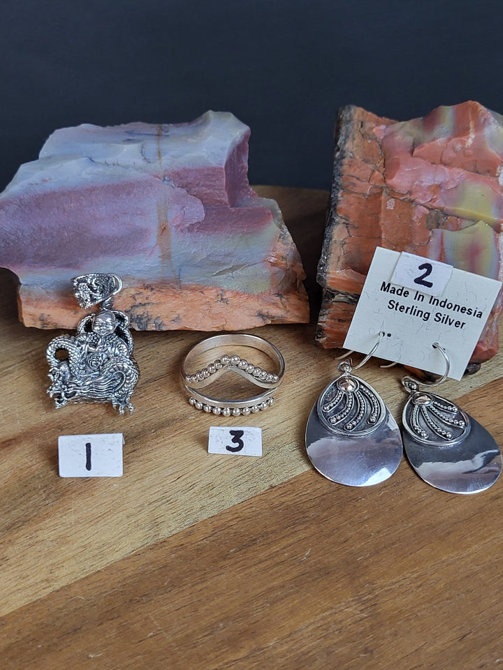 Ashley Seaton - 4 Sterling Silver Items