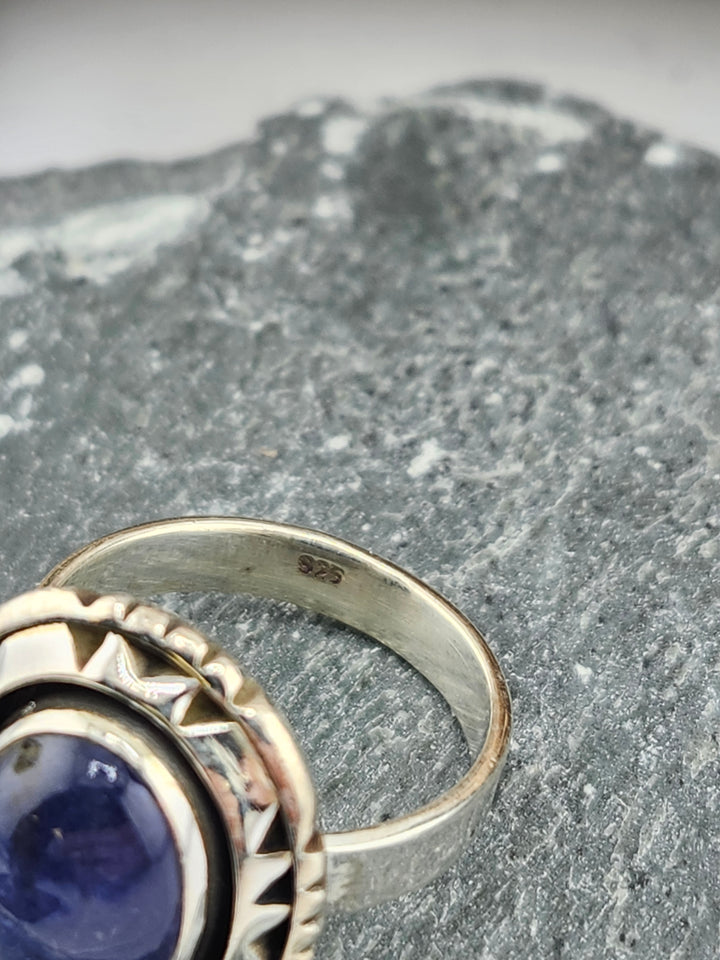 Tanzanite Oval Ring Size 8