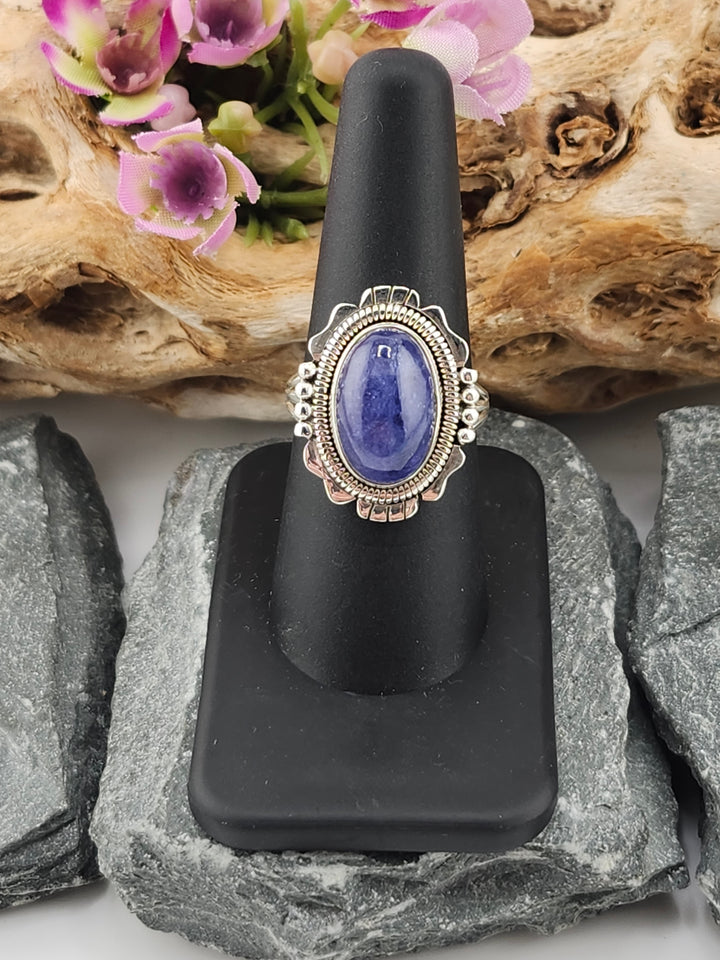 Tanzanite Oval Ring Size 8