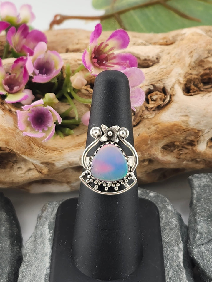 Aurora Opal Ring Size 6