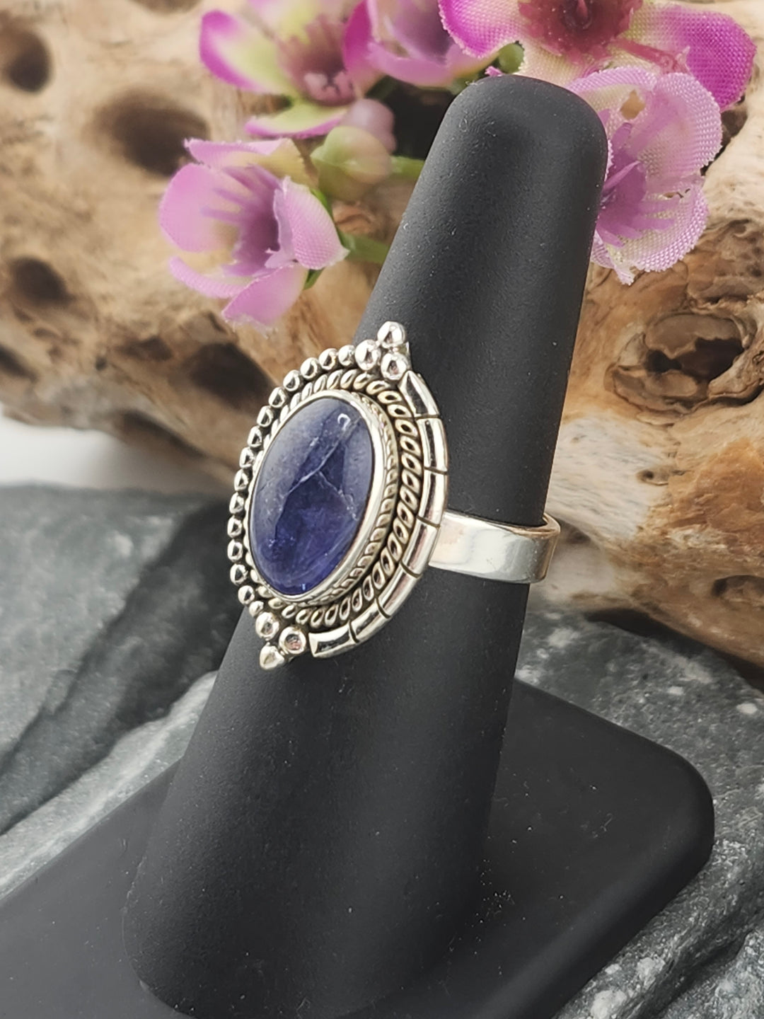 Tanzanite Oval Ring Size 6