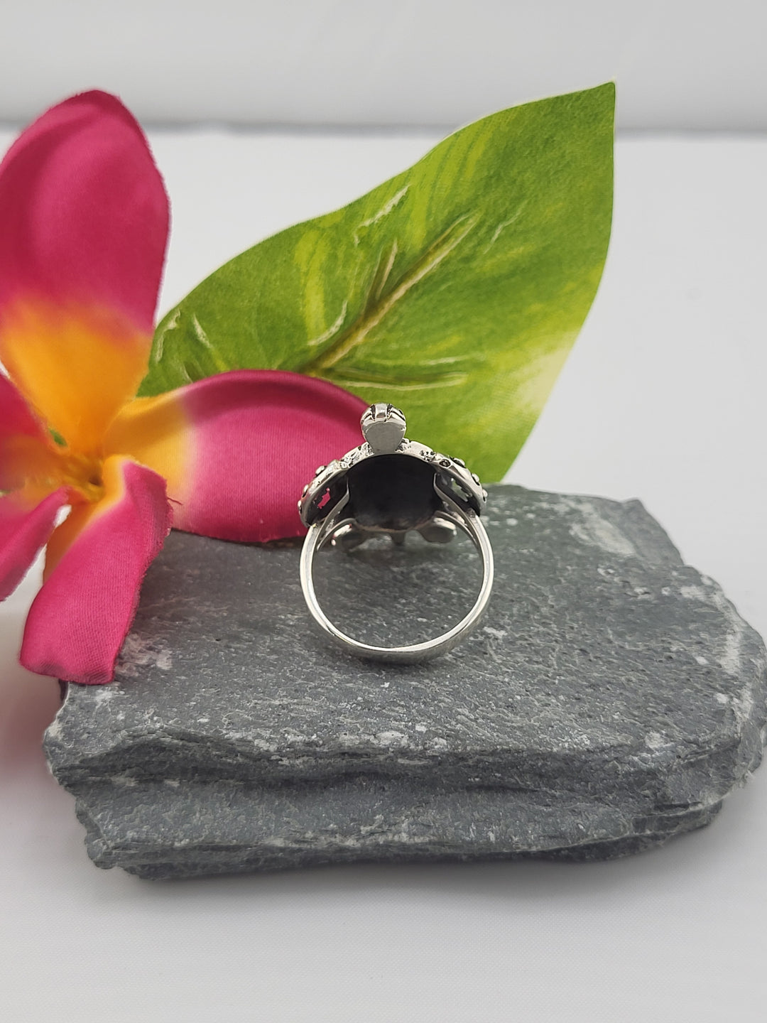 Silver Turtle Ring