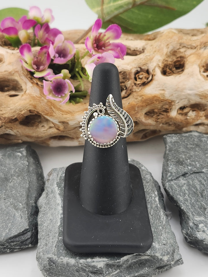 Aurora Opal Ring Size 6