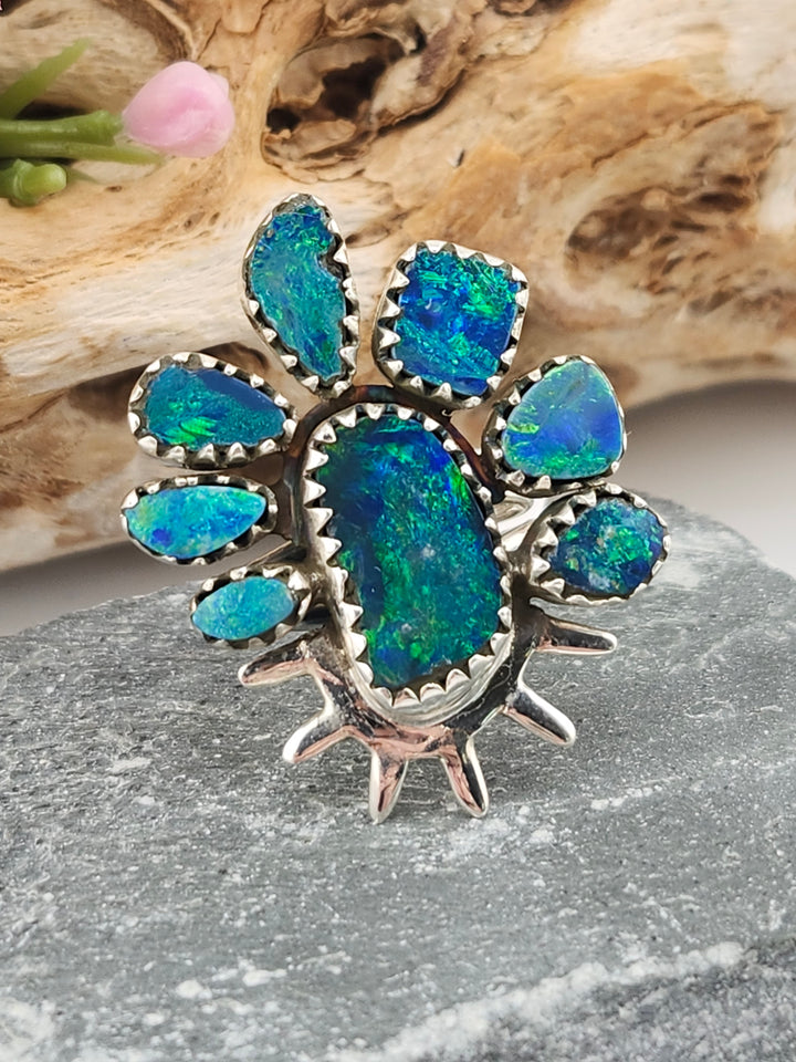 Australian Opal Doublet Ring