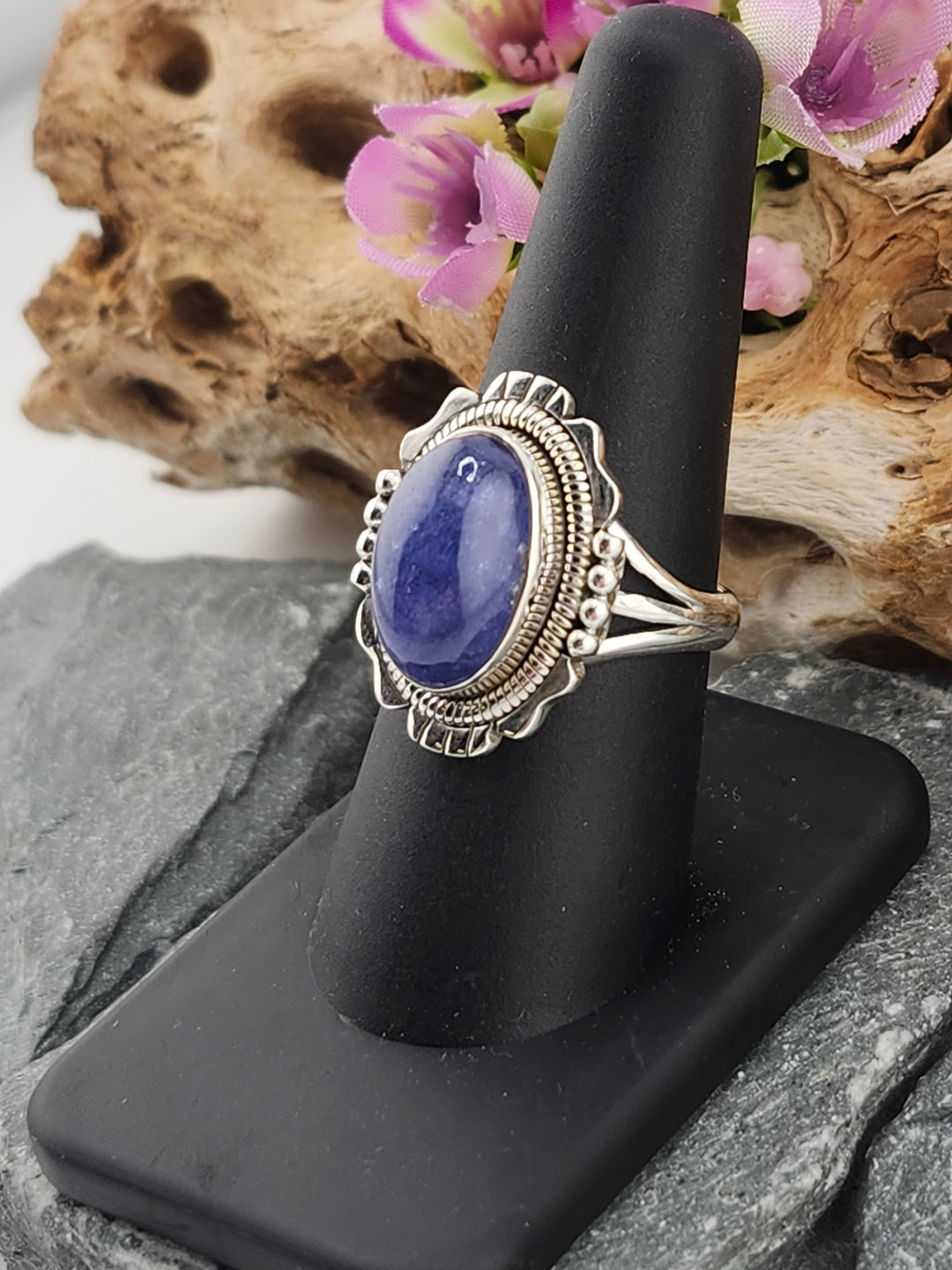 Tanzanite Oval Ring Size 8