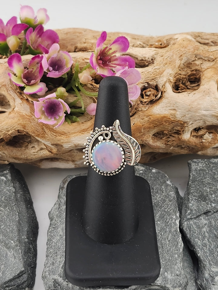 Aurora Opal Ring Size 7