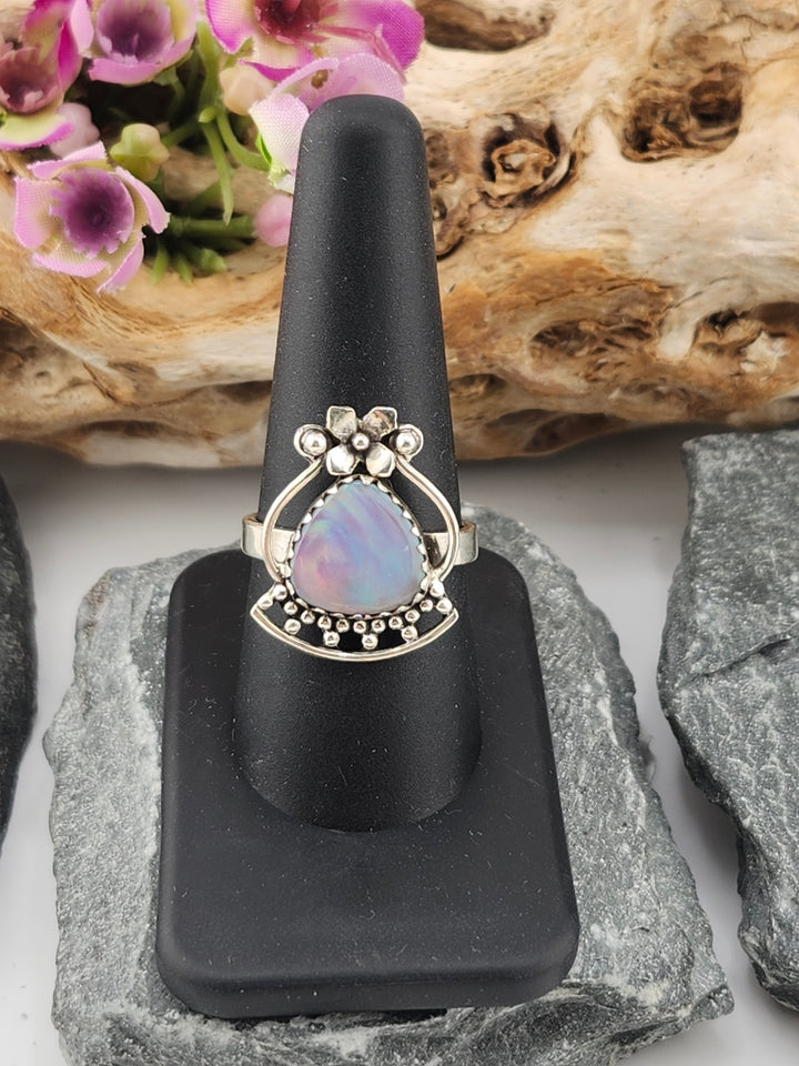 Aurora Opal Ring Size 9