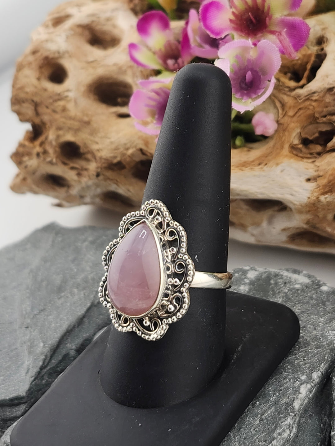 Morganite Ring Size 9