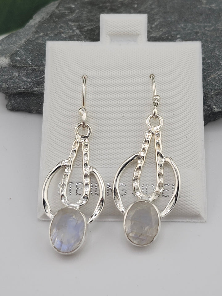 Moonstone Dangle Earrings