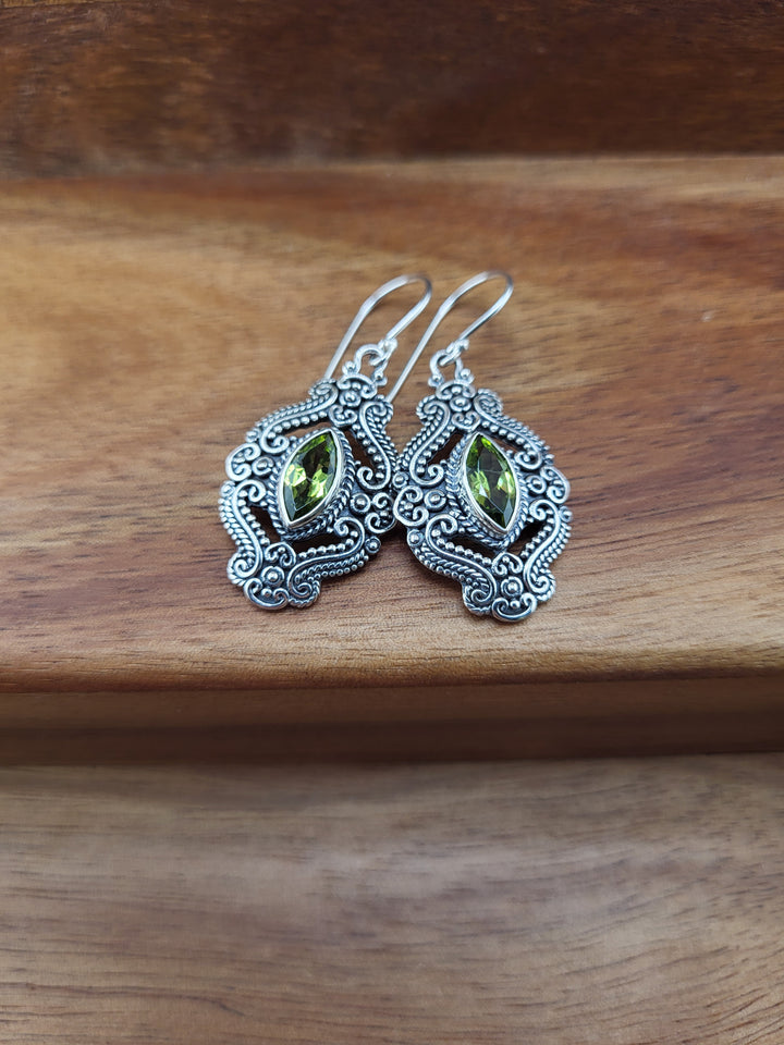 Peridot Dangle Earrings