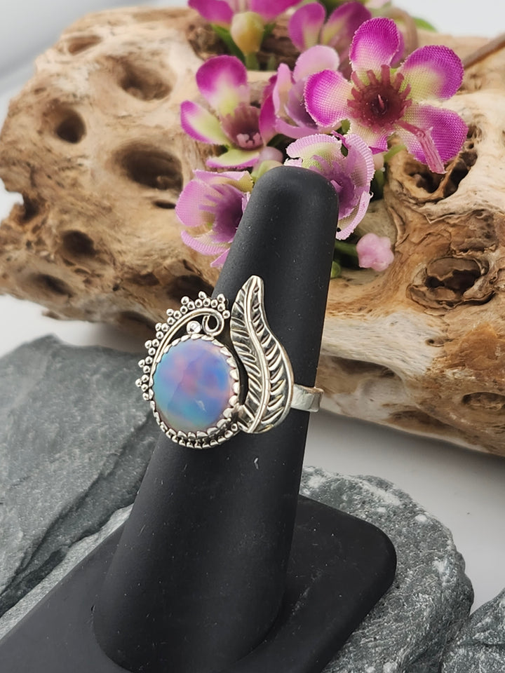 Aurora Opal Ring Size 6