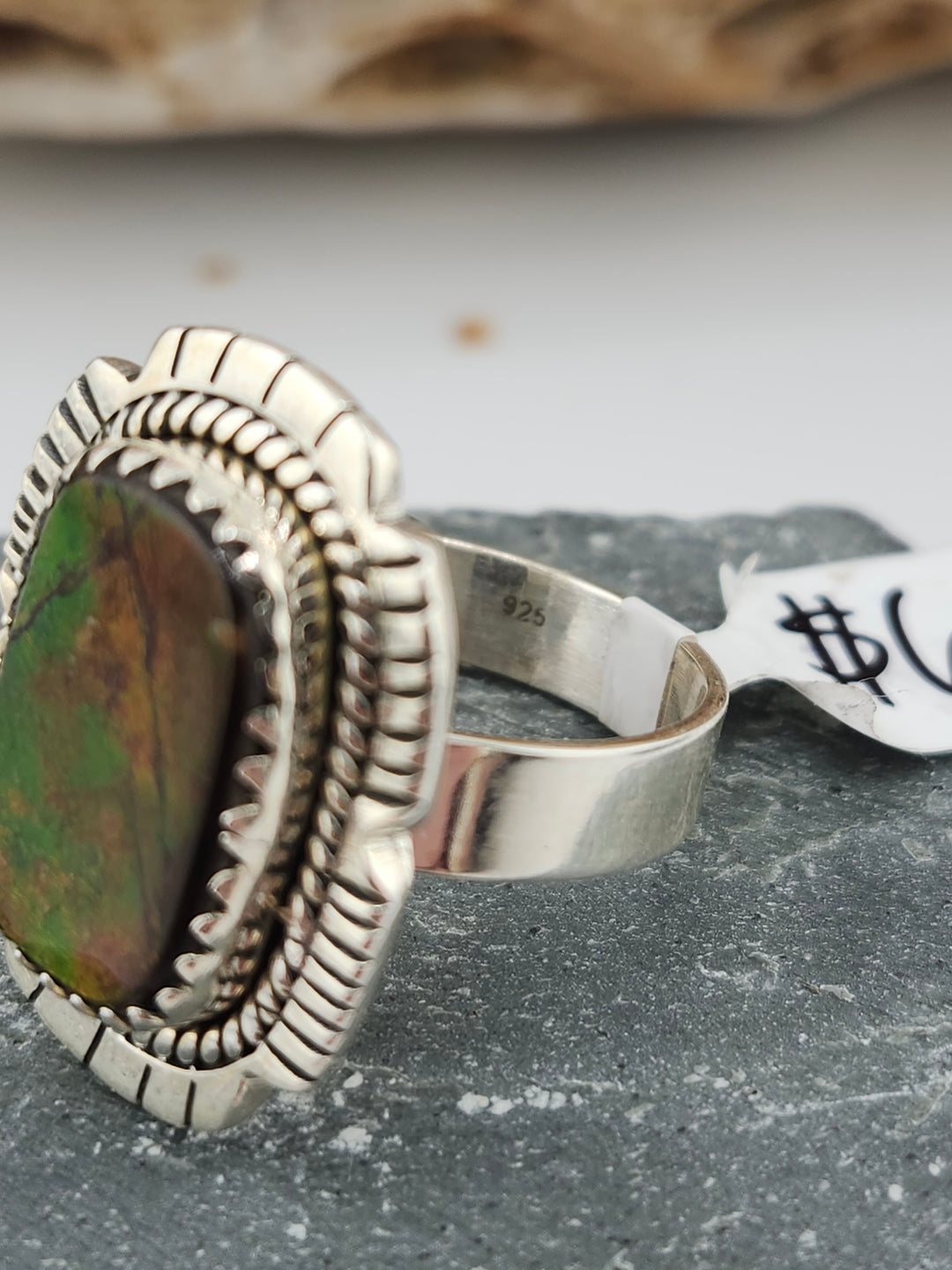 Canadian Ammolite Ring