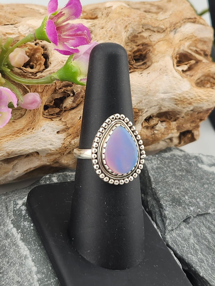 Aurora Opal Ring Size 7