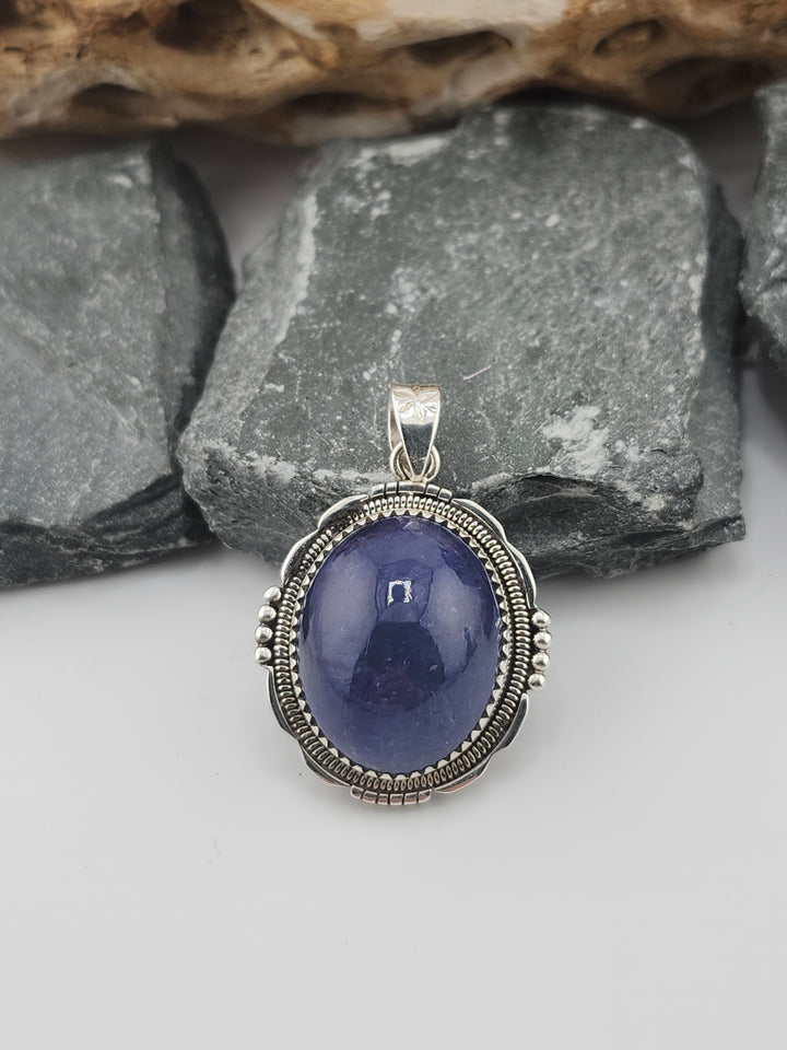 Tanzanite Oval Pendant