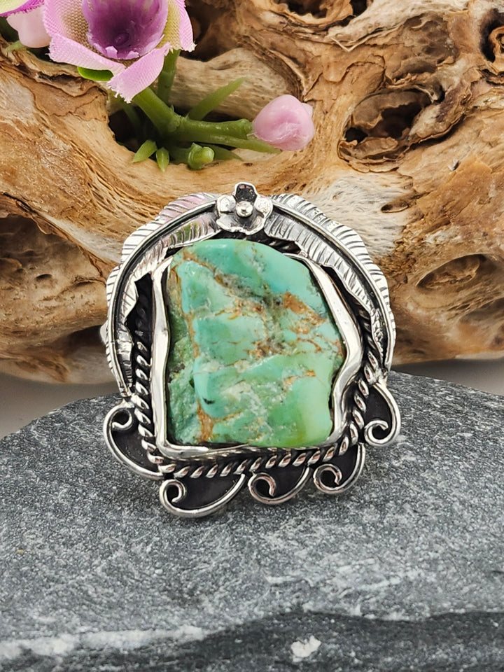 Raw Turquoise Ring