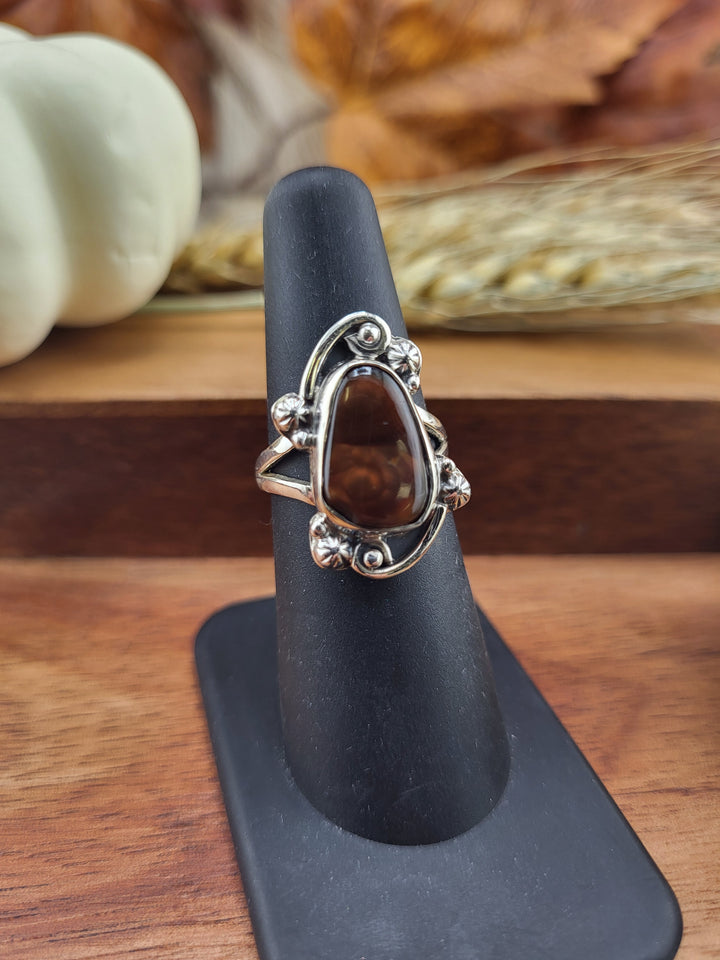 Fire Agate Ring