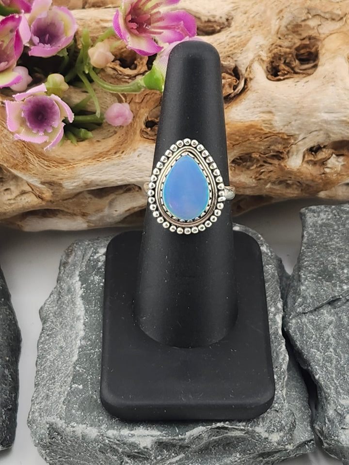 Aurora Opal Ring Size 7