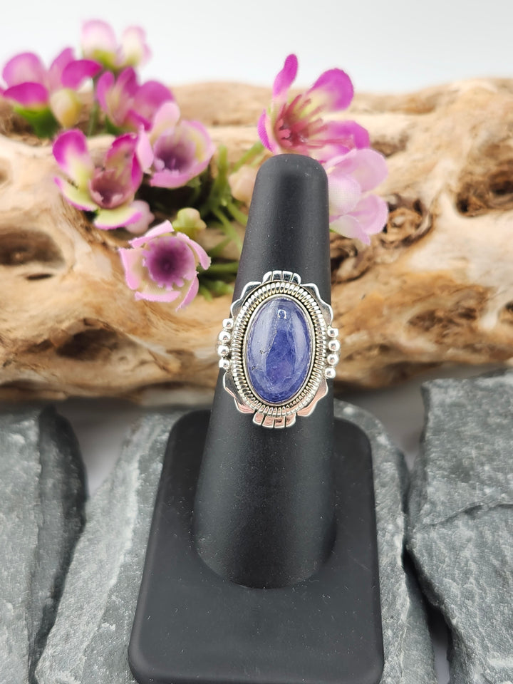 Tanzanite Oval Ring Size 6