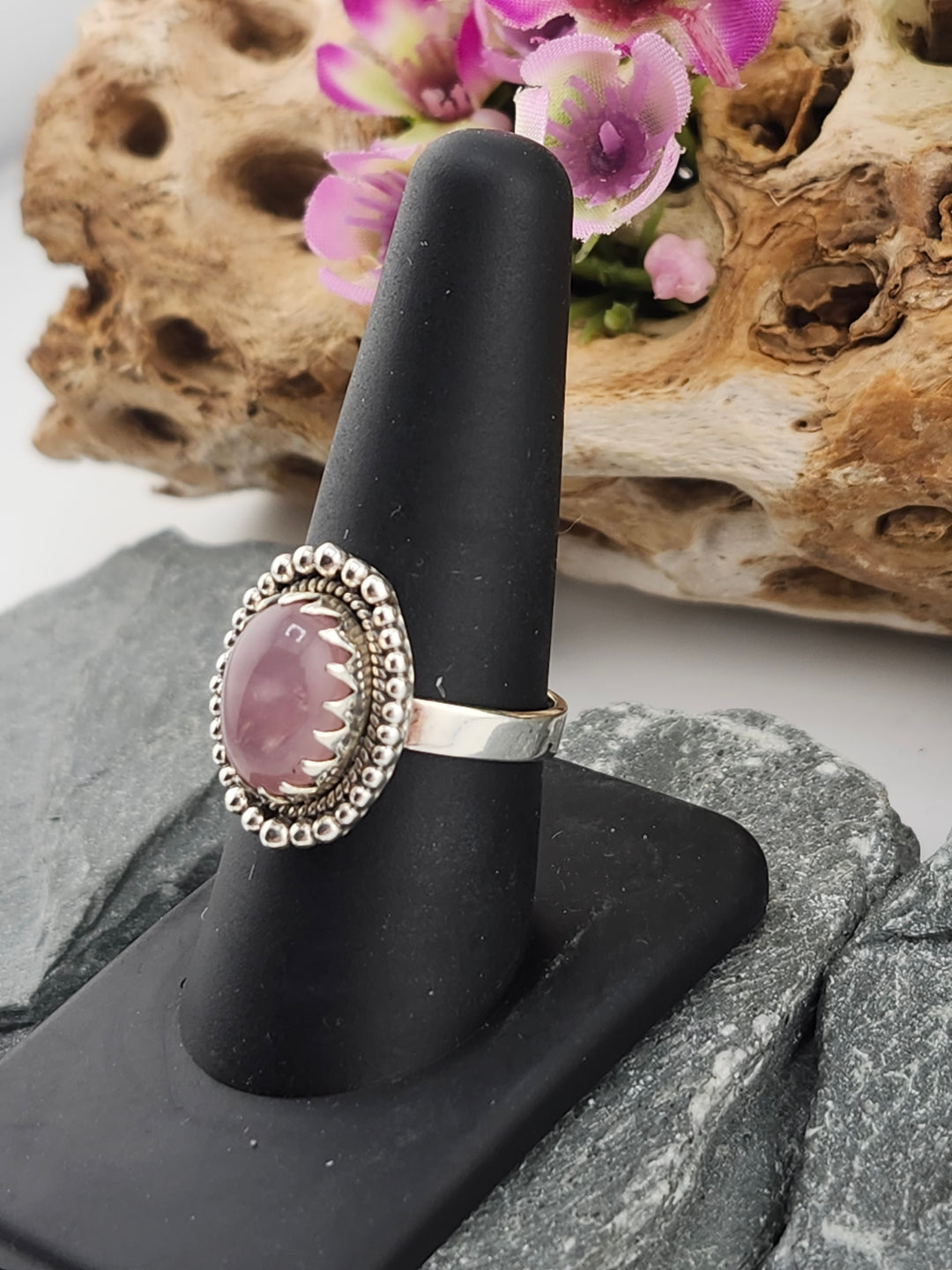 Morganite Ring Size 9