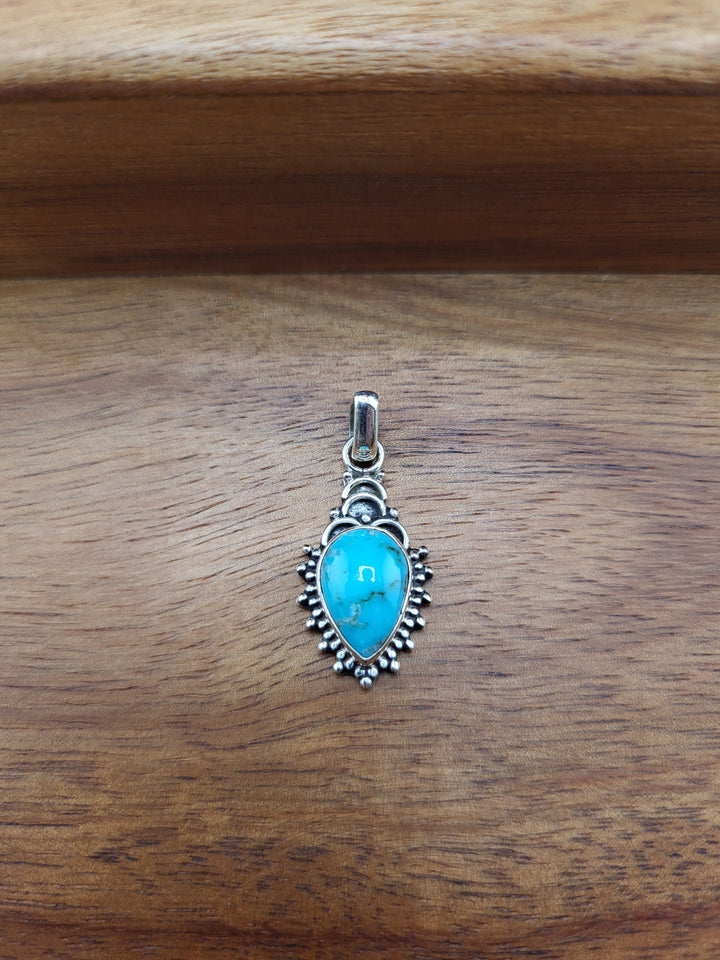 Dainty Turquoise Pendant