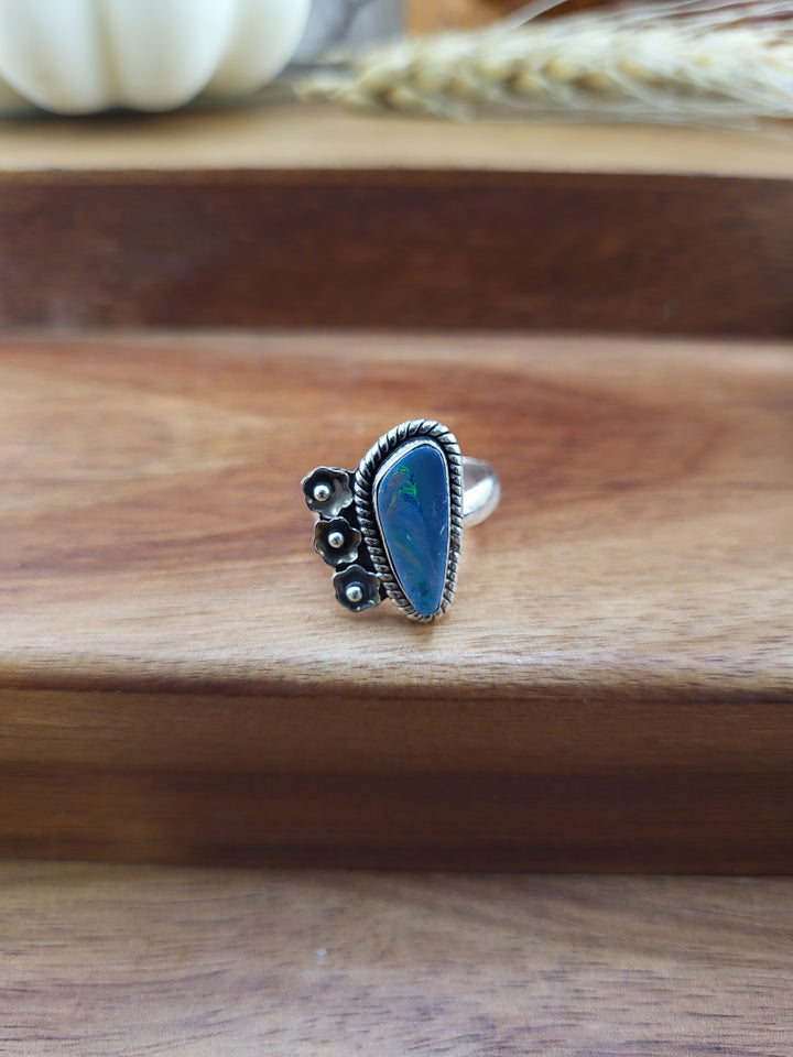 Australian Opal Doublet Ring