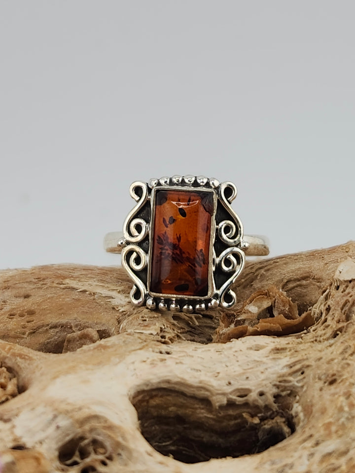 Baltic Amber Ring