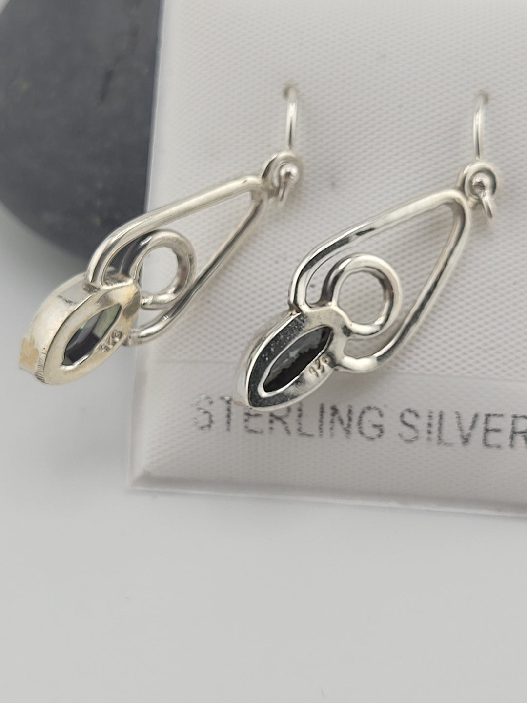 Mystic Cubic Zirconia Silver Dangles