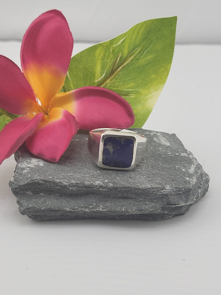 Lapis Signet Ring