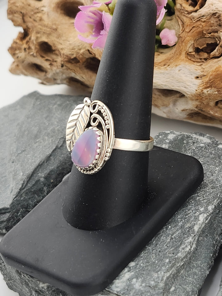 Aurora Opal Ring Size 9