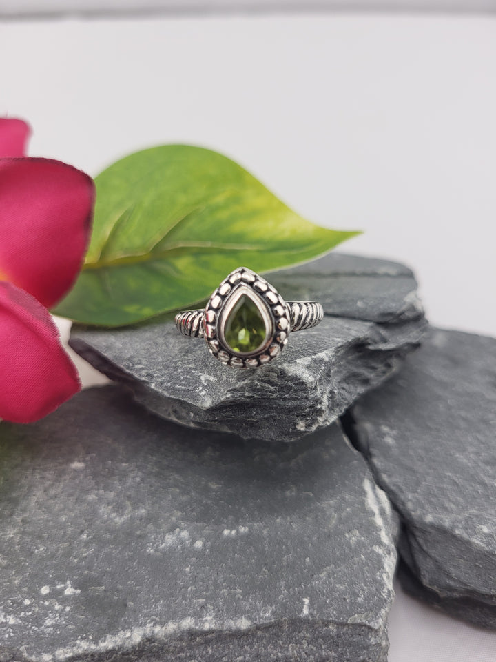 Bali Peridot Ring