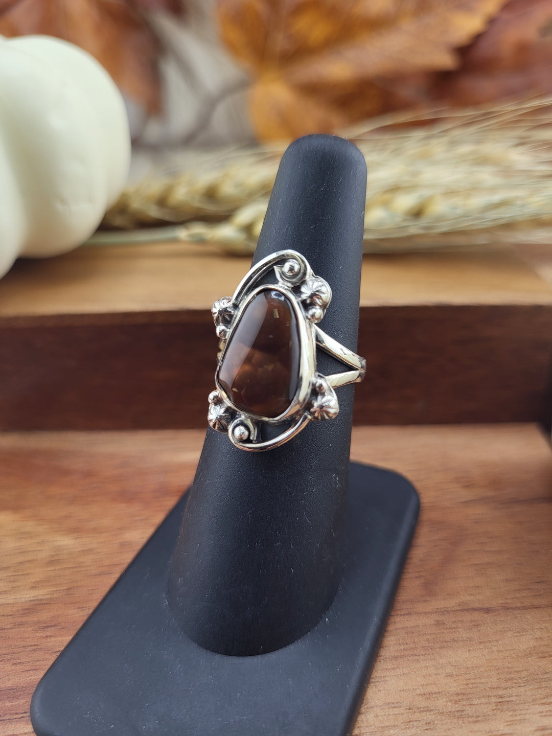 Fire Agate Ring