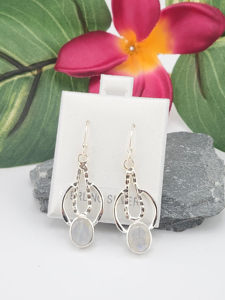 Moonstone Dangle Earrings