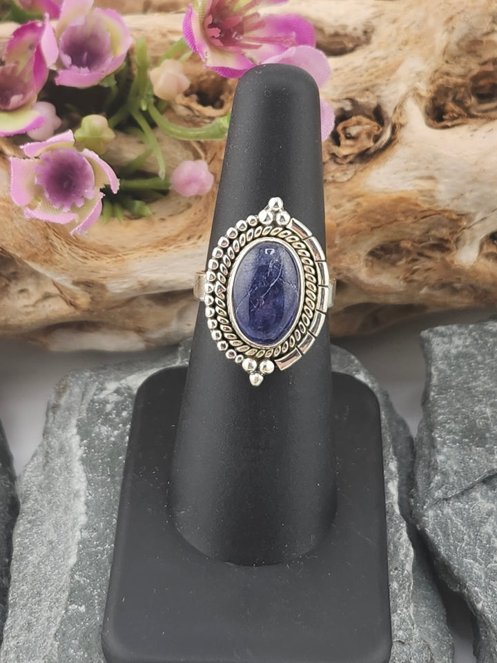 Tanzanite Oval Ring Size 6