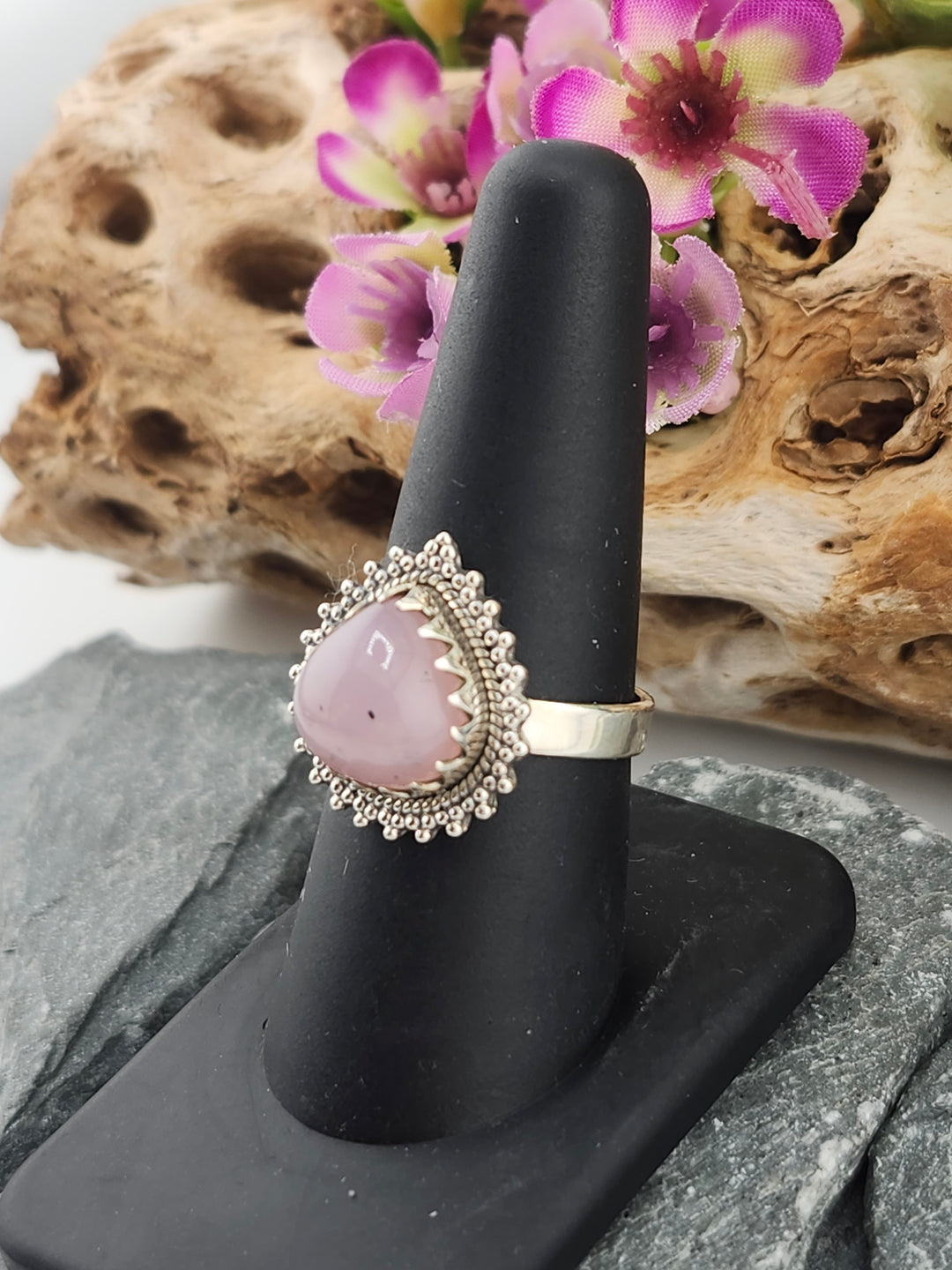 Morganite Ring Size 8